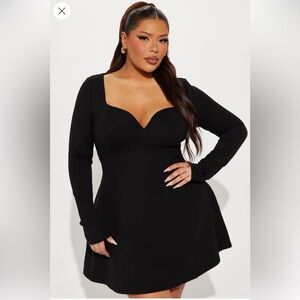 Amelia Ponte Mini Dress